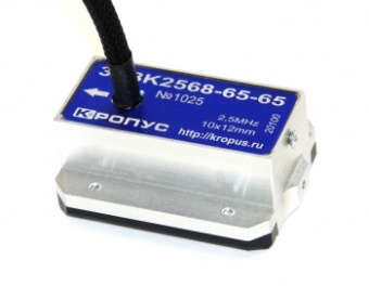 Акустический блок для сканер-дефектоскопа УСД-60-8К (3A8K2568-65) для толщин до 32мм